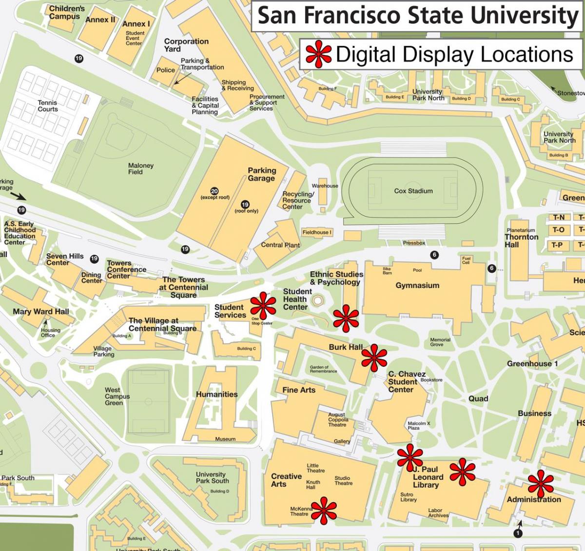 San Francisco state university mapu