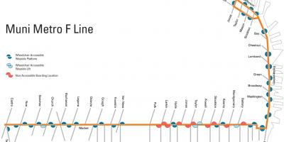 F line mapu San Francisco
