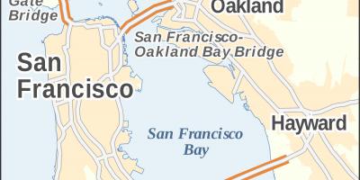 Mapu San Francisco golden gate bridge