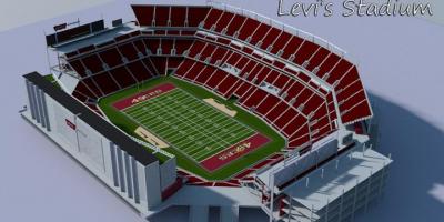 Levi ' s stadium 3d mapu