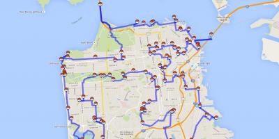 Mapu San Francisco pokemon