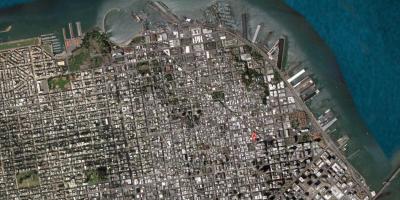 Mapu San Francisco satelit
