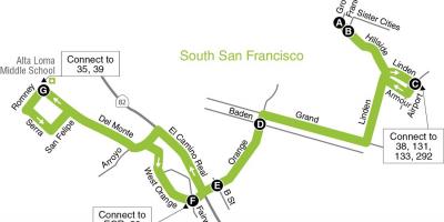 Mapu San Francisco základných škôl