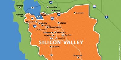 Silicon valley na mape sveta