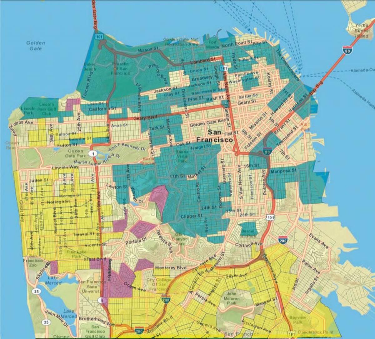 Mapu San Francisco gis