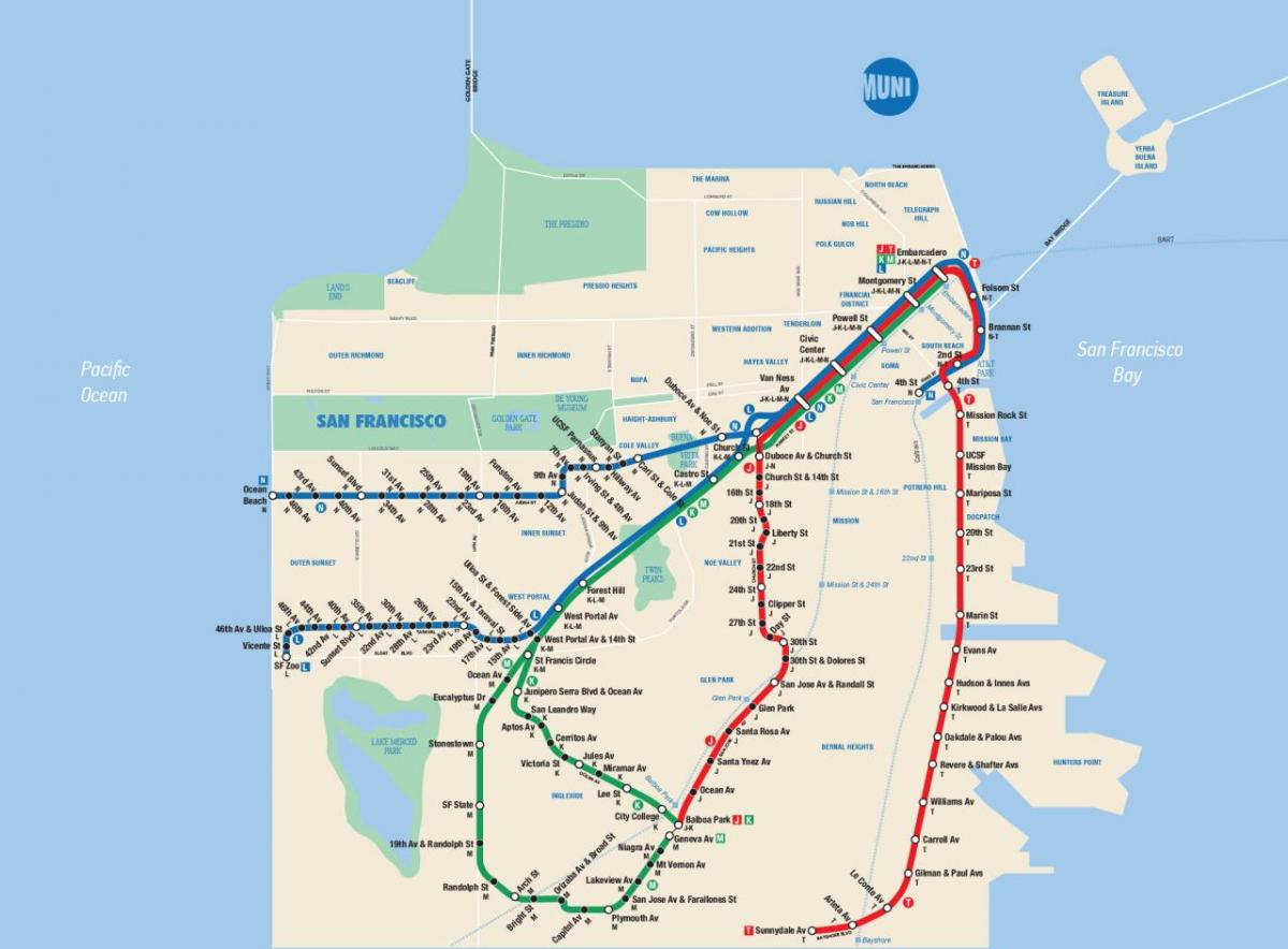 Mapu San Francisco muni app