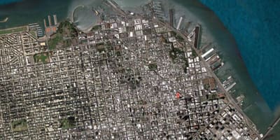Mapu San Francisco satelit